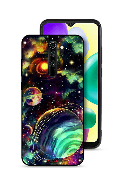 Tolwak غطاء حماية لجهاز شاومي ريدمي نوت 8 برو - كواكب