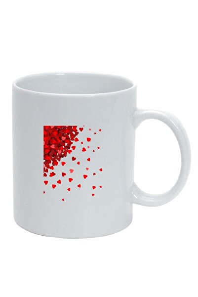 INOVATIX Cana alba personalizata, Lovely, alb, D277, INOVATIX®. 330ml