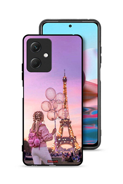 Tolwak غطاء حماية لهاتف شاومي ريدمي نوت 12 - فتاة تحمل بالونات