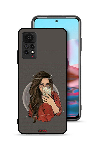 Tolwak غطاء حماية لهاتف شاومي ريدمي نوت 11 برو 5G لالتقاط صور سيلفي