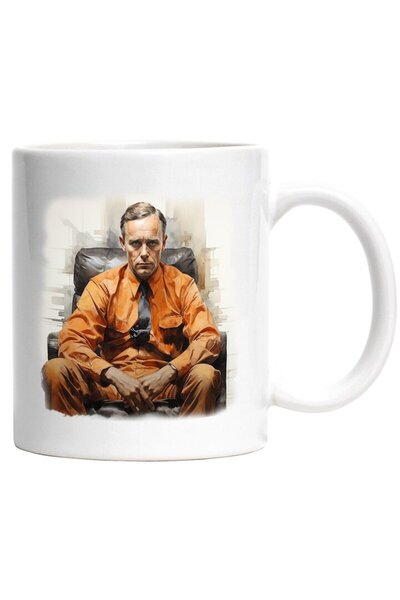 INOVATIX Cana alba personalizata, Hannibal Lecter, Personaj Fictiv, Horror, F...