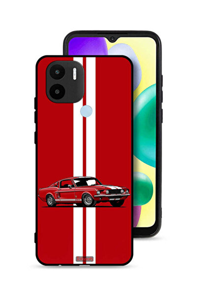 Tolwak غطاء حماية Xiaomi Redmi A1 Plus بتصميم سيارة كلاسيكية تجريدية