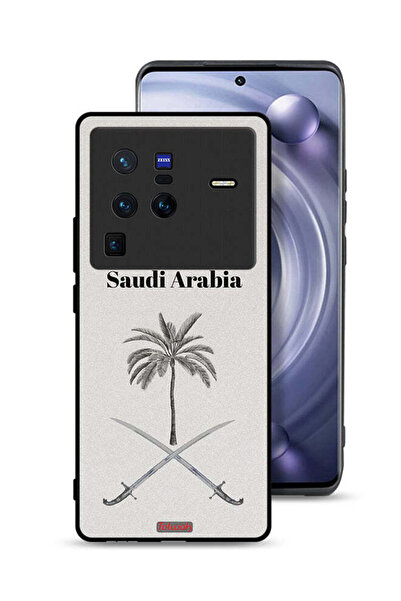Tolwak غطاء حماية لهاتف فيفو X80 برو - لوحة فنية لعلامة المملكة العربية السعودية