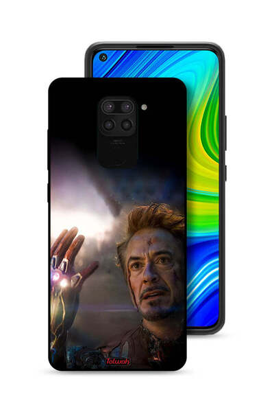 Tolwak غطاء حماية لهاتف شاومي ريدمي نوت 9 - أنا الرجل الحديدي