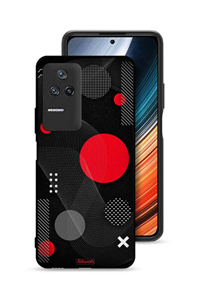 Tolwak غطاء حماية لهاتف شاومي ريدمي K40S بنمط دائري ومتقاطع