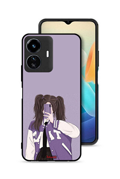 Tolwak غطاء حماية لهاتف Vivo Y77e 5G لالتقاط صور سيلفي