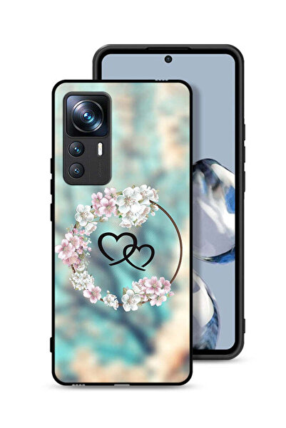 Tolwak غطاء حماية لهاتف شاومي 12T Pro بتصميم قلوب في فن الخاتم
