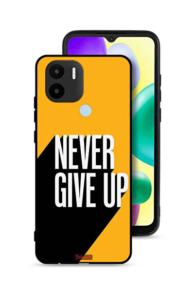 Tolwak Xiaomi Redmi A1 Plus Protective Case Cover Never Give Up