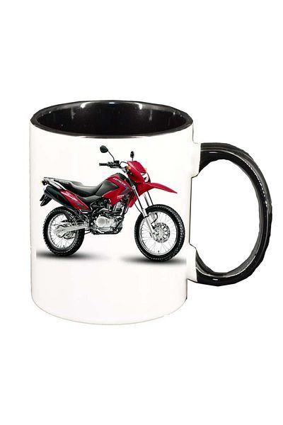 INOVATIX Cana alba personalizata, Motor, interior negru, D54, INOVATIX®. 330ml