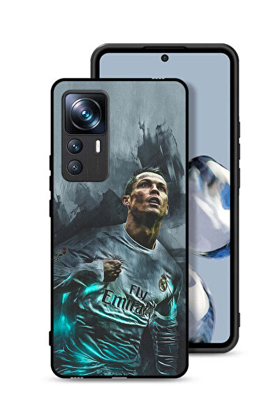Tolwak غطاء حماية لهاتف شاومي 12T برو برسومات كريستيانو رونالدو