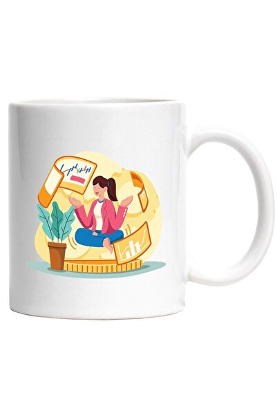 INOVATIX Cana alba personalizata, Investitii, Planta, Meditatie, Moneda, INOV...