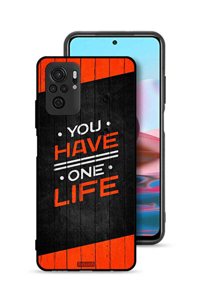 Tolwak Xiaomi Redmi Note 10 4G Protective Case Cover You Have One Life