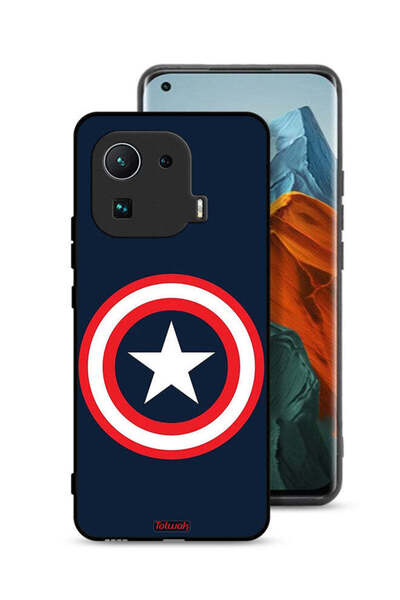 Tolwak غطاء حماية لهاتف شاومي مي 11 برو كابتن أمريكا