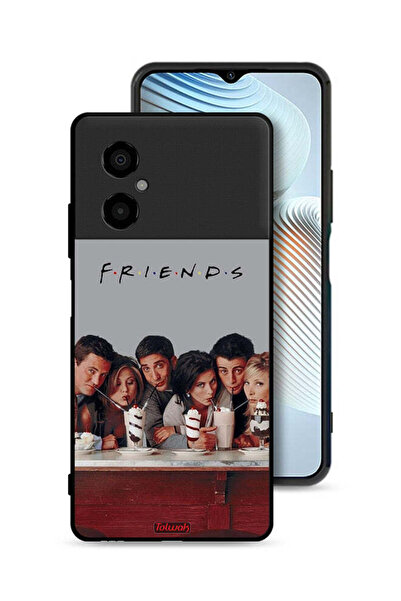 Tolwak Xiaomi Poco M4 5G Protective Case Cover F R I E N D S