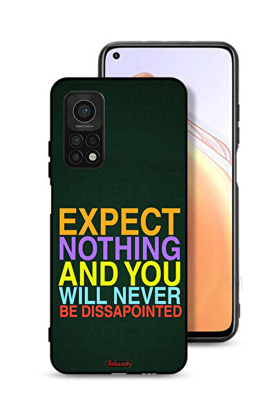 Tolwak Xiaomi Mi 10T Pro 5G Protective Case Cover Expect Nothing And You Will...