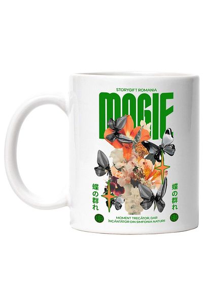 INOVATIX Personalized white mug, MAGIE, INOVATIX®. 330ml