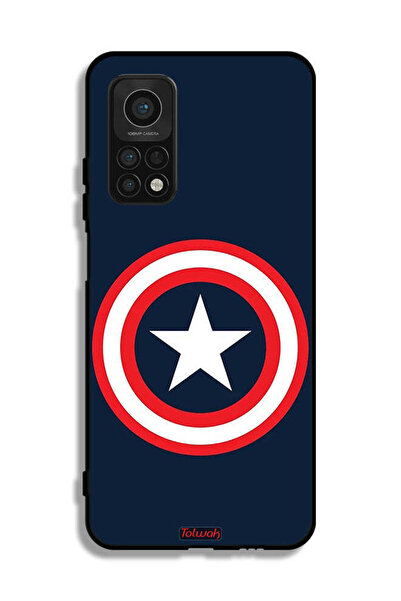 Tolwak Xiaomi Mi 10T Pro 5G Protective Case Cover Captain America