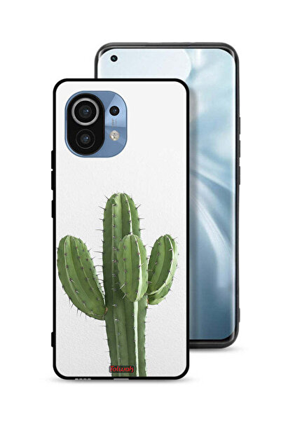 Tolwak غطاء حماية لهاتف شاومي مي 11 بنقشة نبات الصبار