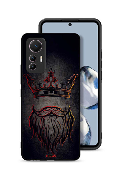 Tolwak غطاء حماية لهاتف شاومي 12 لايت بتصميم ملكي