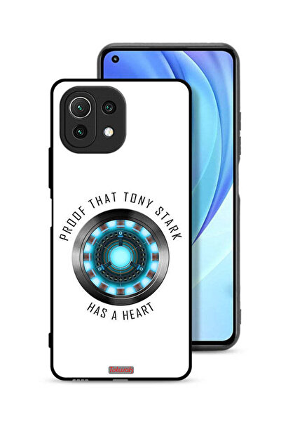 Tolwak غطاء حماية لهاتف Xiaomi Mi 11 Lite دليل على أن توني ستارك لديه قلب