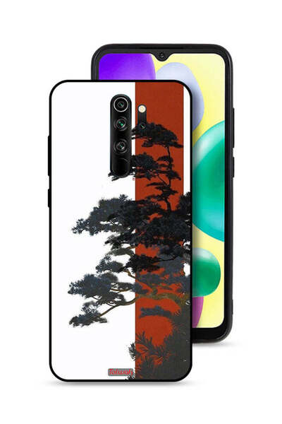 Tolwak غطاء حماية لهاتف شاومي ريدمي نوت 8 برو بتصميم شجرة