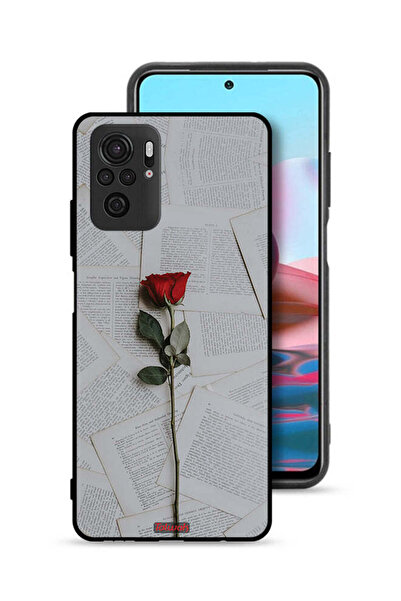 Tolwak غطاء حماية لهاتف Xiaomi Poco M5s وردي على ورق