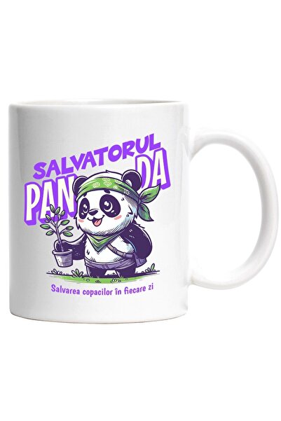 INOVATIX Cana alba personalizata, SALVATOR URS PANDA ECOLOGIE POLUARE, INOVATIX®. 330ml