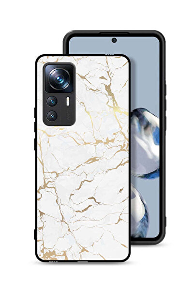 Tolwak غطاء حماية لهاتف شاومي 12T Pro بنمط رخامي