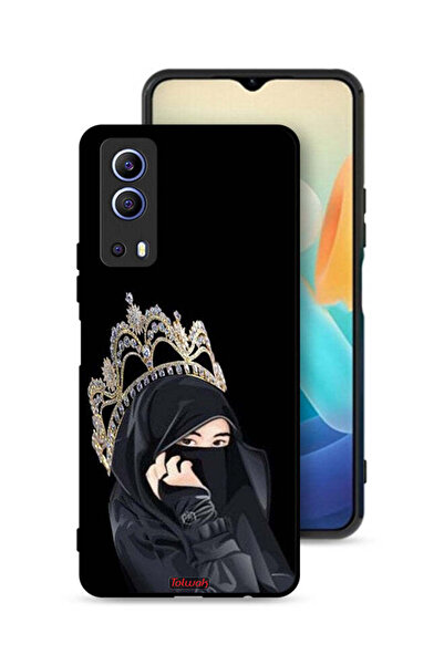 Tolwak غطاء حماية لهاتف Vivo Y72 5G بتصميم فتاة الملكة