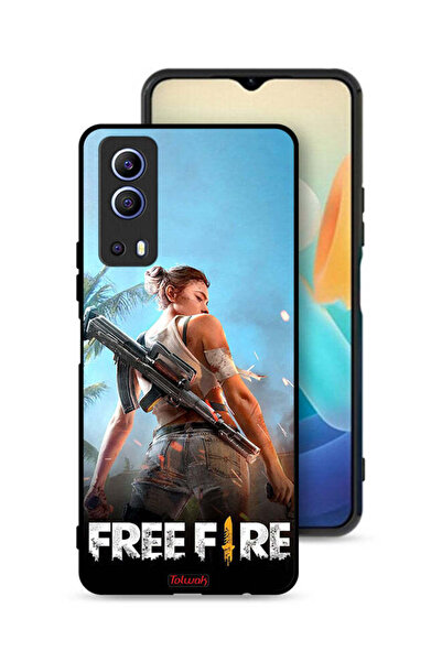Tolwak غطاء حماية لهاتف Vivo iQOO Z3 5G بتصميم فري فاير