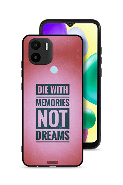 Tolwak غطاء حماية لهاتف Xiaomi Redmi A1 Plus بنقشة ذكريات وليس أحلام