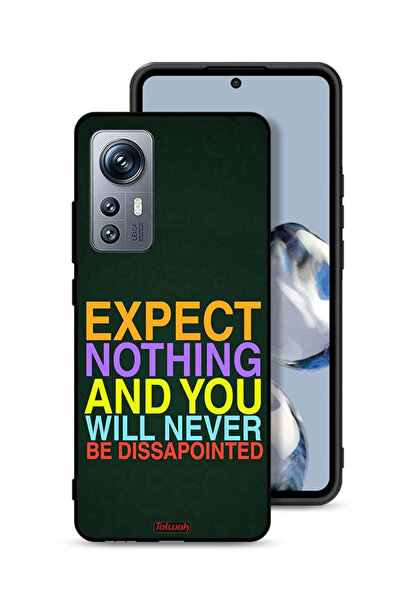 Tolwak Xiaomi 12S Protective Case Cover Expect Nothing And You Will Never Be ...