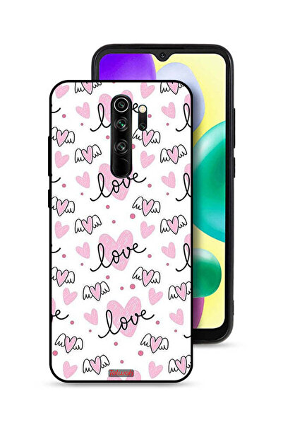 Tolwak غطاء حماية شاومي ريدمي نوت 8 برو بنمط فني للحب والقلب