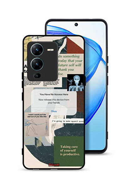 Tolwak Vivo V25 Pro 5G Protective Case Cover Allow Yourself To Grow