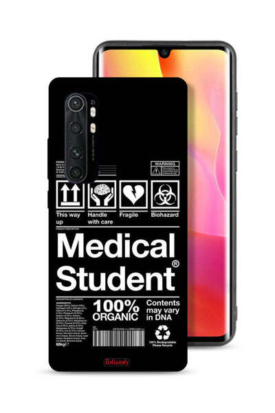 Tolwak غطاء حماية لهاتف شاومي مي نوت 10 لايت - ملصق طالب الطب