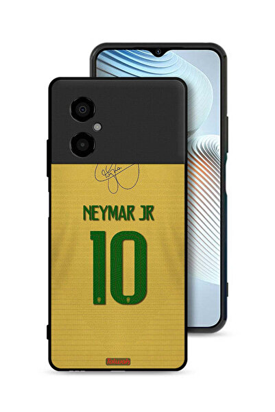 Tolwak غطاء حماية لهاتف Xiaomi Poco M4 5G بتصميم نيمار جونيور 10