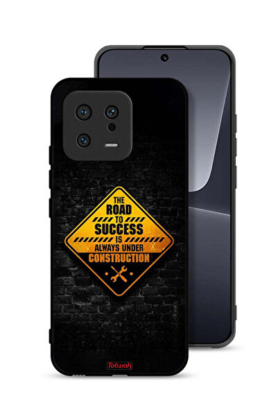 Tolwak غطاء حماية لهاتف شاومي 13 الطريق إلى النجاح دائمًا قيد الإنشاء