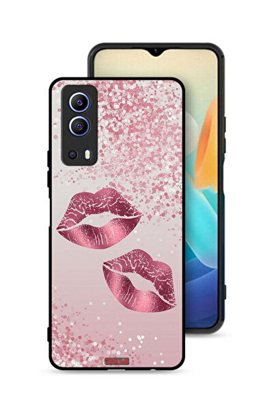 Tolwak غطاء حماية لامع بشفتين لهاتف Vivo Y72 5G