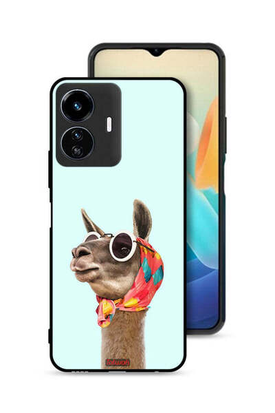 Tolwak غطاء حماية لهاتف Vivo Y77 5G بلون جمل أنيق وجذاب