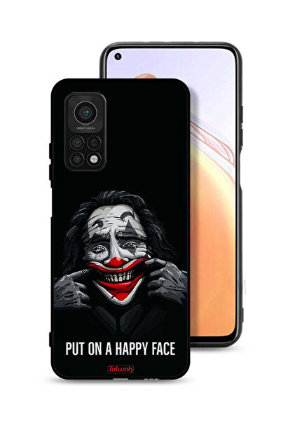 Tolwak غطاء حماية لهاتف Xiaomi Mi 10T 5G بوجه سعيد