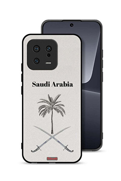 Tolwak غطاء حماية لهاتف شاومي 13 بشعار المملكة العربية السعودية