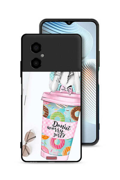 Tolwak غطاء حماية شاومي بوكو M4 5G - فتاة دونات ووري