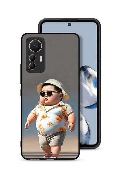 Tolwak غطاء حماية لهاتف شاومي 12 لايت بتصميم أنيق وجذاب لطفل صغير