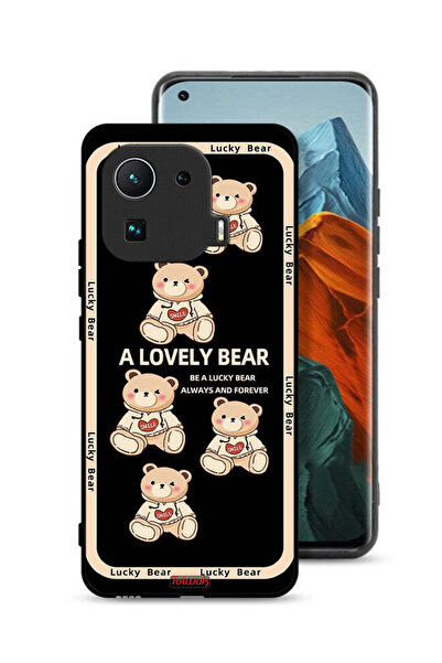 Tolwak غطاء حماية لهاتف شاومي مي 11 برو بتصميم دب جميل