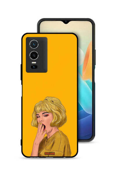 Tolwak غطاء حماية لهاتف Vivo Y76 5G بطبعة شعور بالدوار