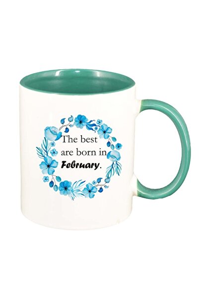 INOVATIX Cana alba personalizata, Flori, The best are born in..., interior ve...