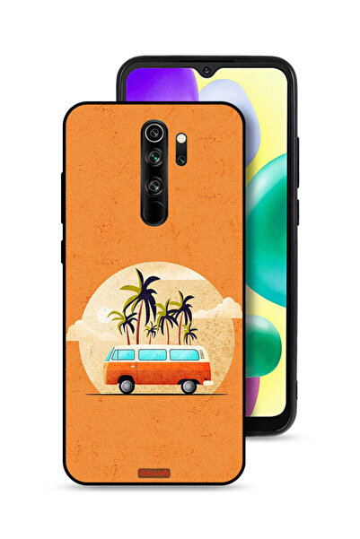 Tolwak غطاء حماية لهاتف شاومي ريدمي نوت 8 برو - رسمة حافلة