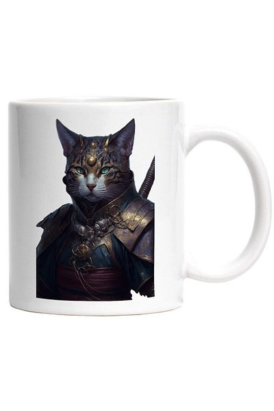 INOVATIX Personalized white mug, , Fighter, Fantasy, Asian, Samurai, INOVATIX®. 330ml