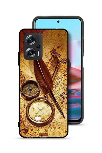 Tolwak غطاء حماية لهاتف شاومي ريدمي نوت 11T برو 5G ببوصلة عتيقة