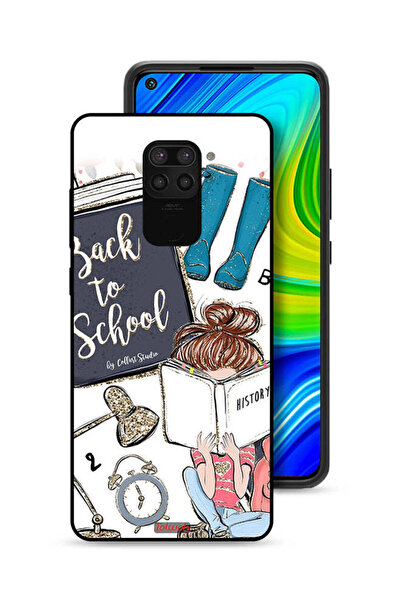 Tolwak غطاء حماية شاومي ريدمي نوت 9 - فتاة العودة إلى المدرسة تقرأ التاريخ